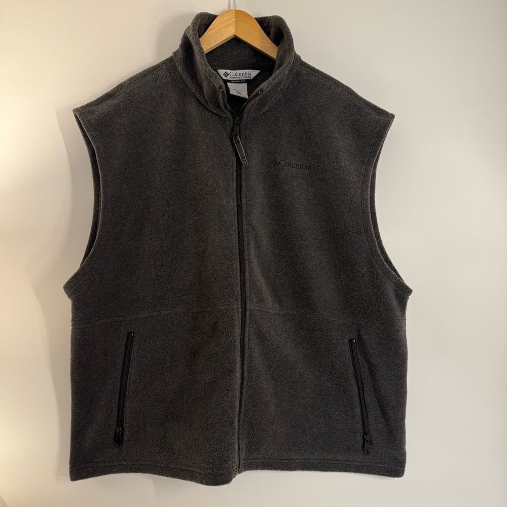 COLUMBIA SPORTSWEAR CATHEDRAL PEAK FLEECE VEST WM1480 XL EXTRA LARGE